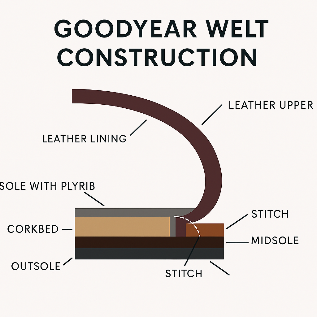 Built to Last: The Timeless Strength of Goodyear Welt Shoes