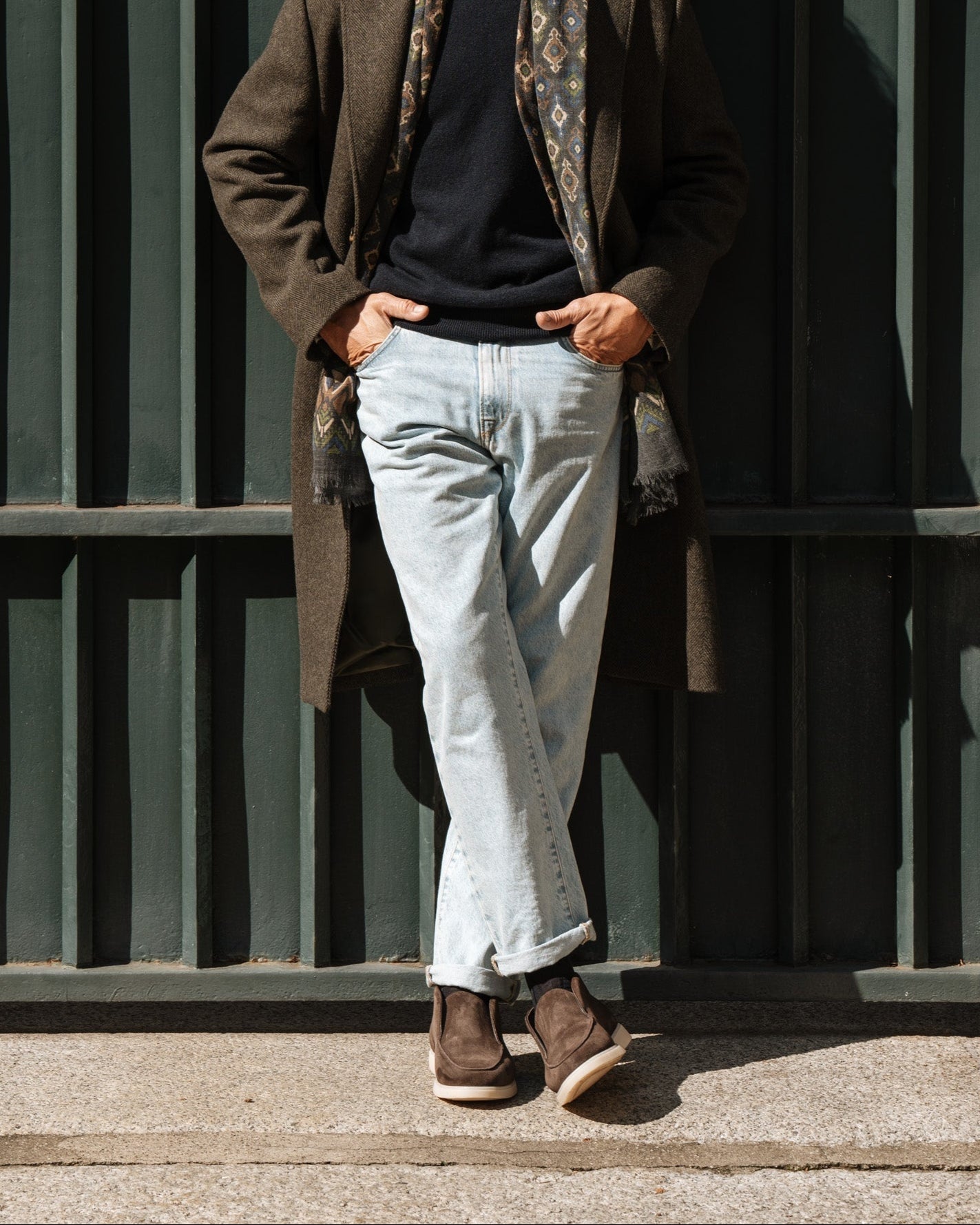 Vellano Bramleigh Dark Brown Suede Loafers