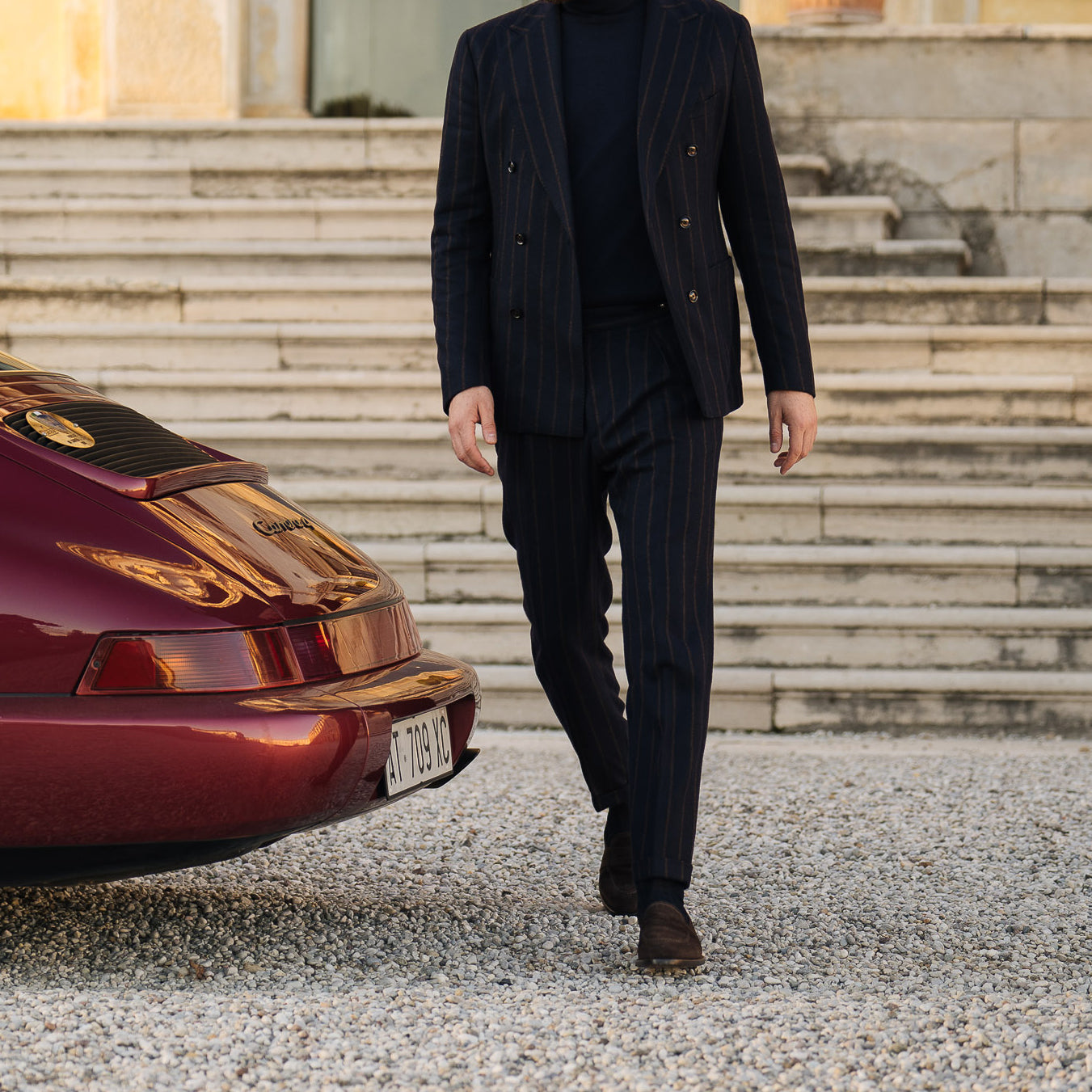 Vellano Harrowmere Sentinel Dark Brown Suede Loafers