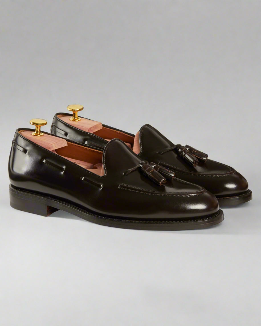 Vellano Halverton Dark Brown Tassel Loafers