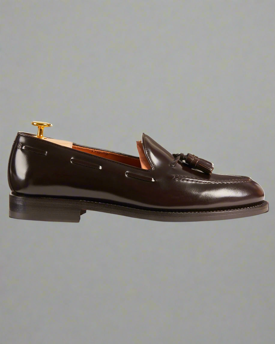 Vellano Halverton Dark Brown Tassel Loafers
