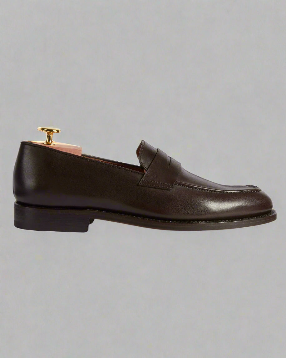 Vellano Harrowmere Dark Brown Penny Loafers