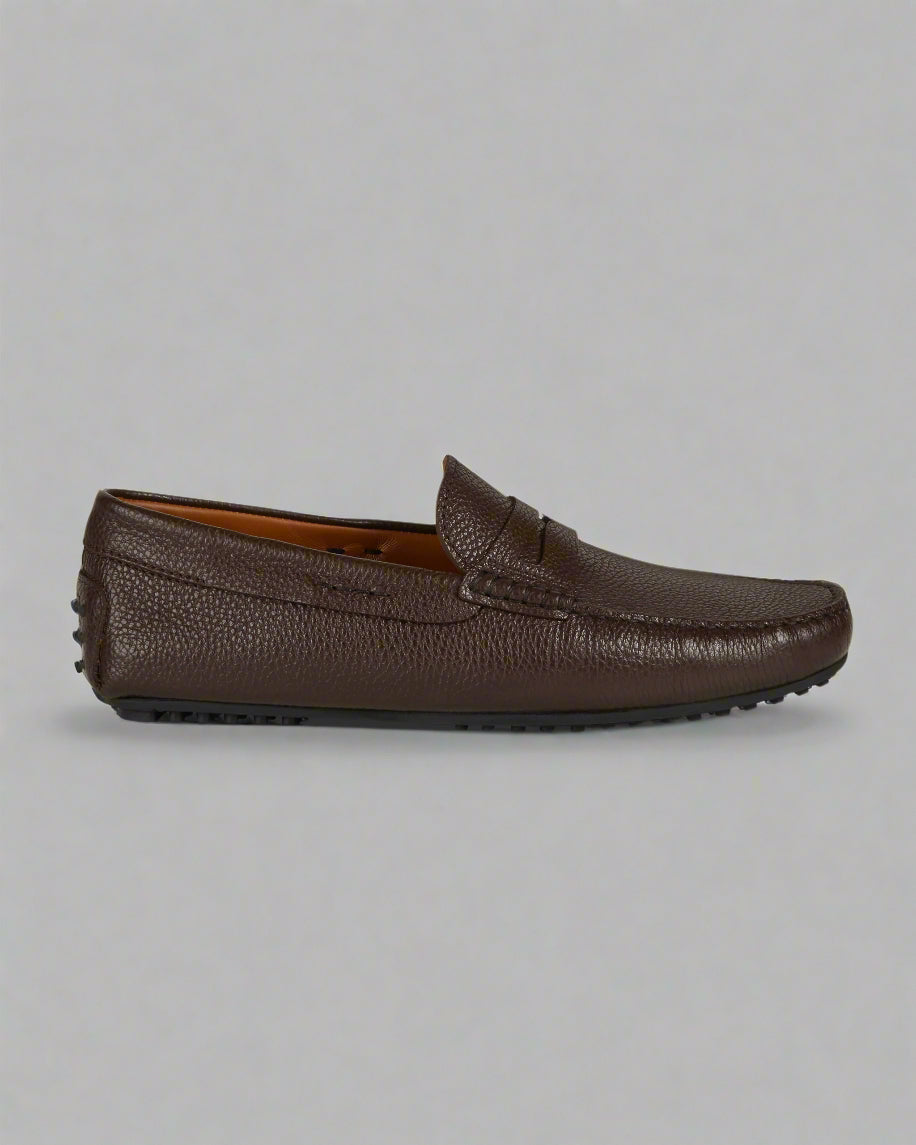Vellano Eldwynd Brown Leather Moccasins