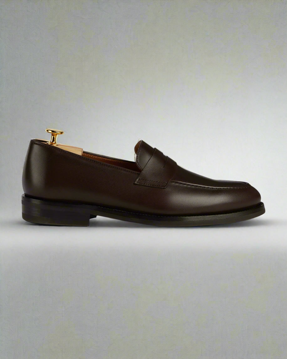 Vellano Harrowmere Tapered Dark Brown Loafers