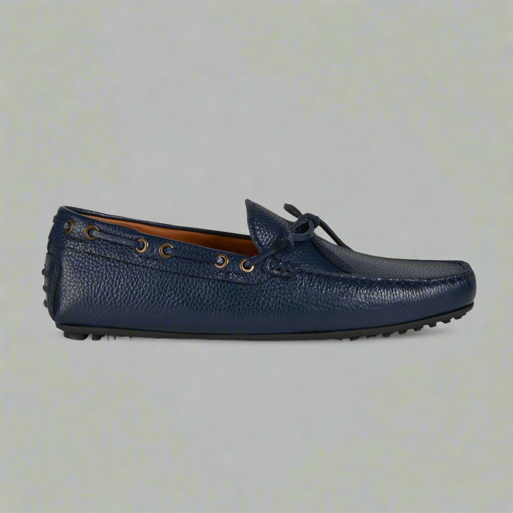 Vellano Eldwynd Blue Hammered Moccasins
