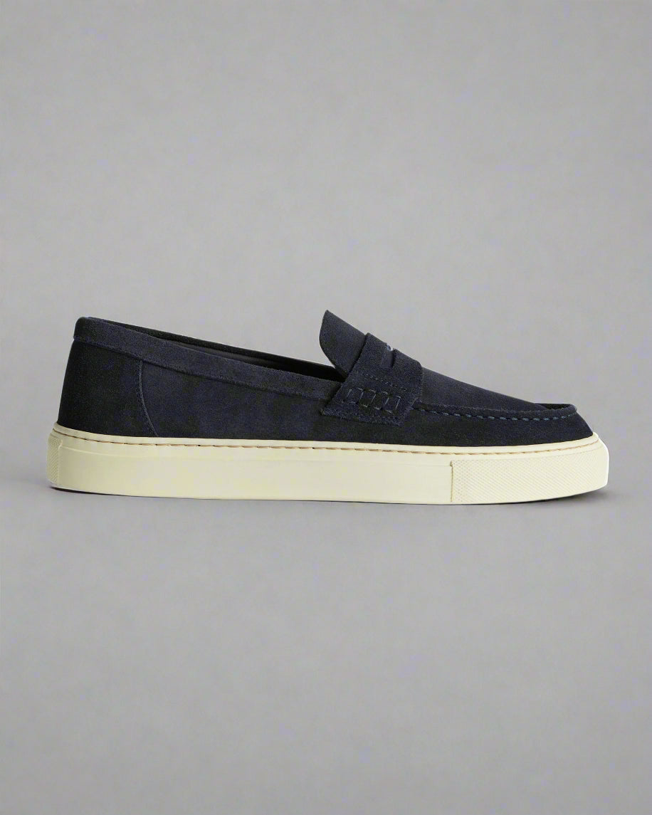 Vellano Marlewyn Suede Loafers in Blue
