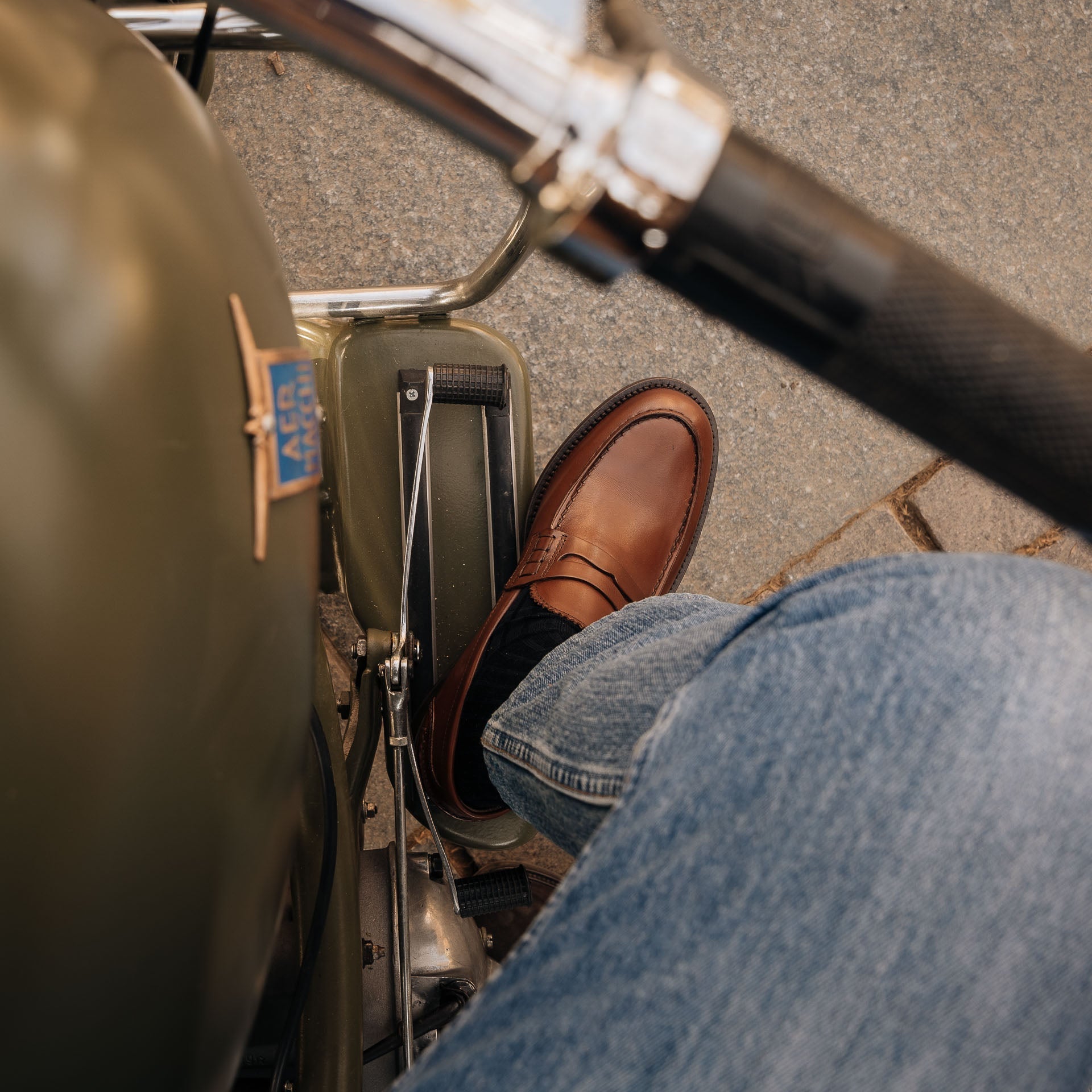 Vellano Harrowmere Brown Penny Loafers