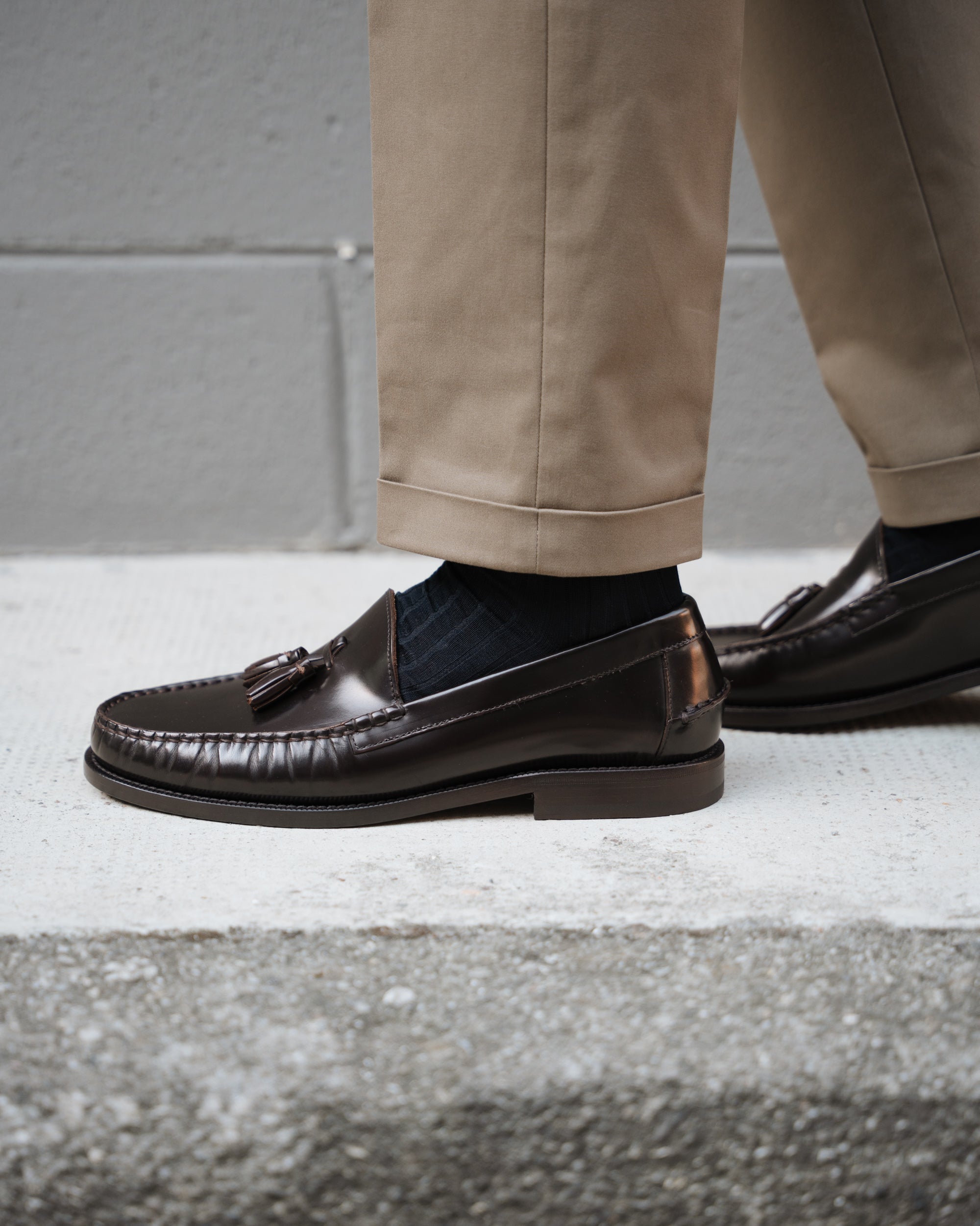 Vellano Marusee Dark Brown Leather Loafers