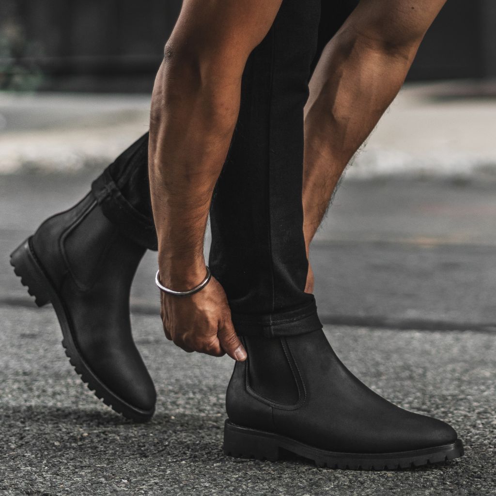 Vellano Regent Goodyear Welt Chelsea Boot – Carbon Black