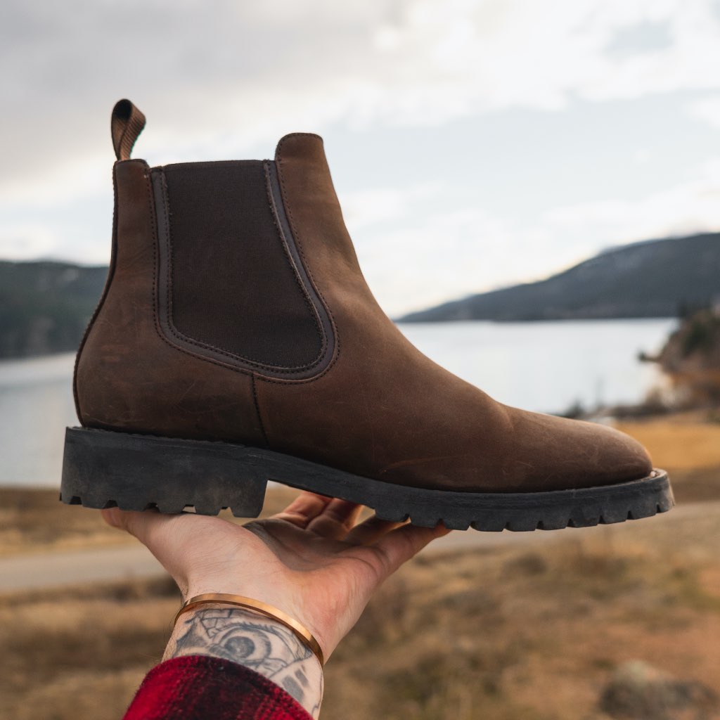 Vellano Regent Goodyear Welt Chelsea Boot – Mahogany