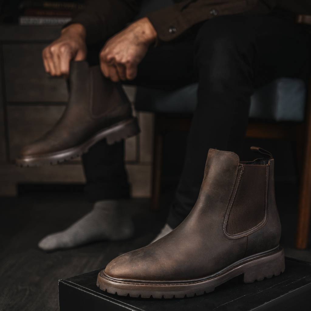 Vellano Regent Goodyear Welt Chelsea Boot – Chestnut Brown