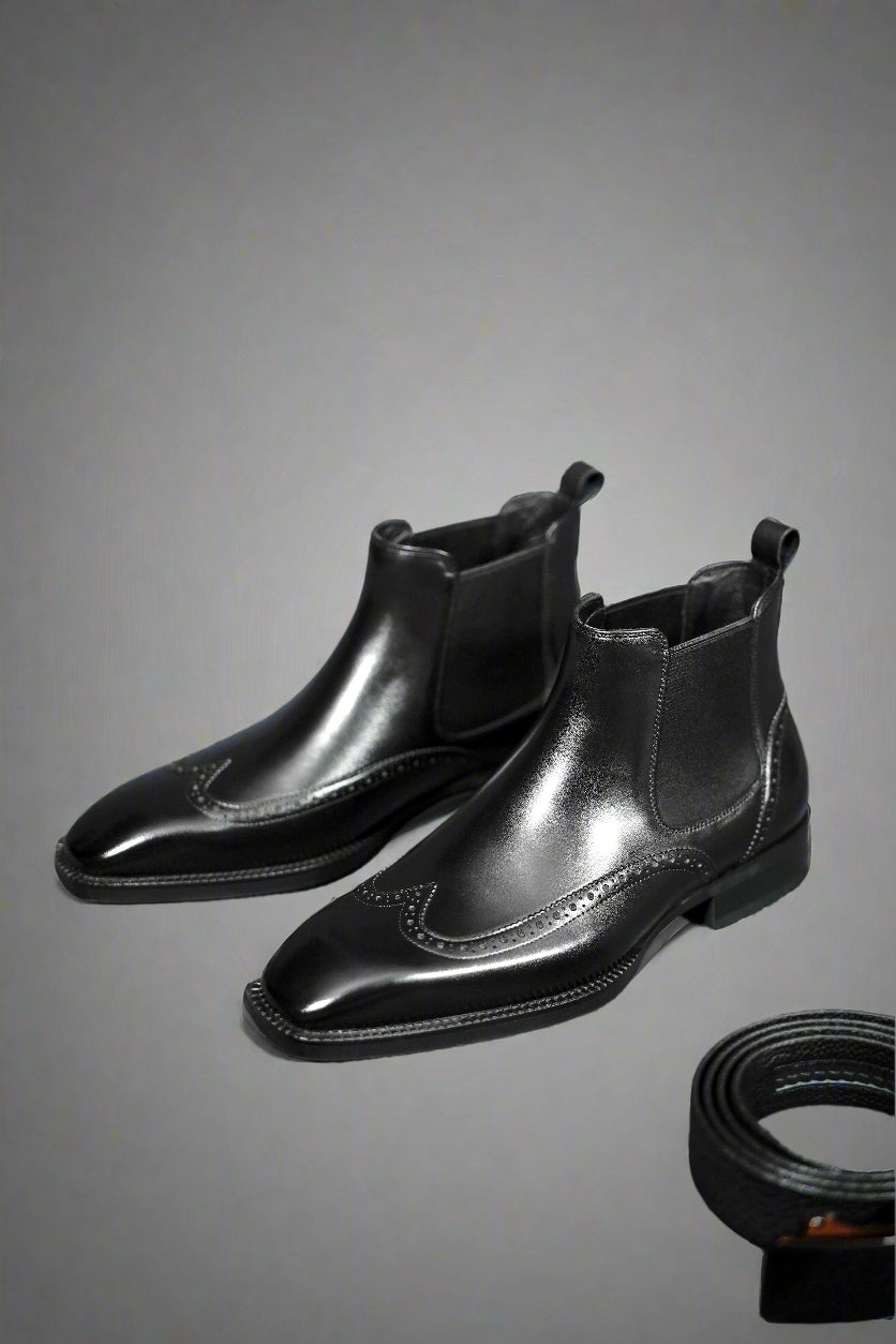 Vellano Windmere Leather Brogue Shoes