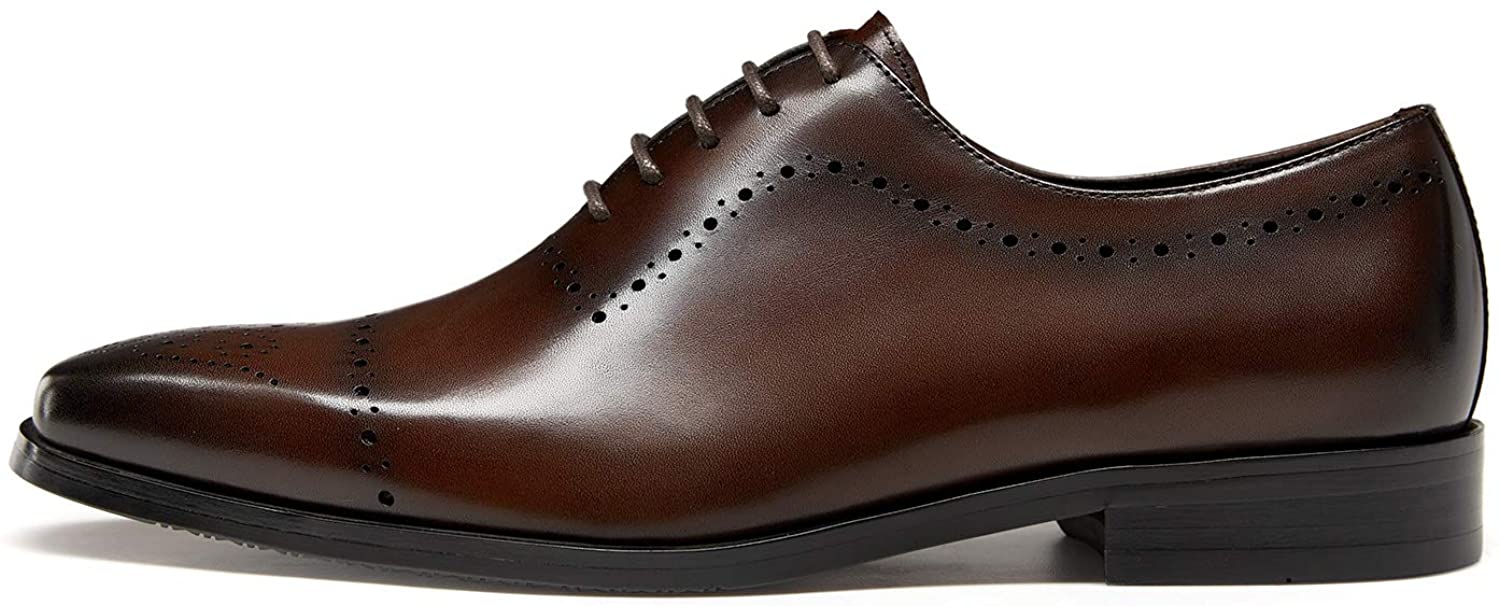 Vellano Kevina Brown Brogue Wholecut Derby Shoe