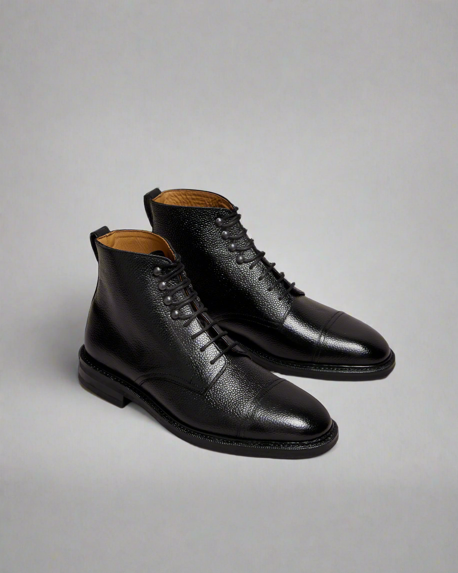 Vellano Asinki Black Milled Jumper Boot