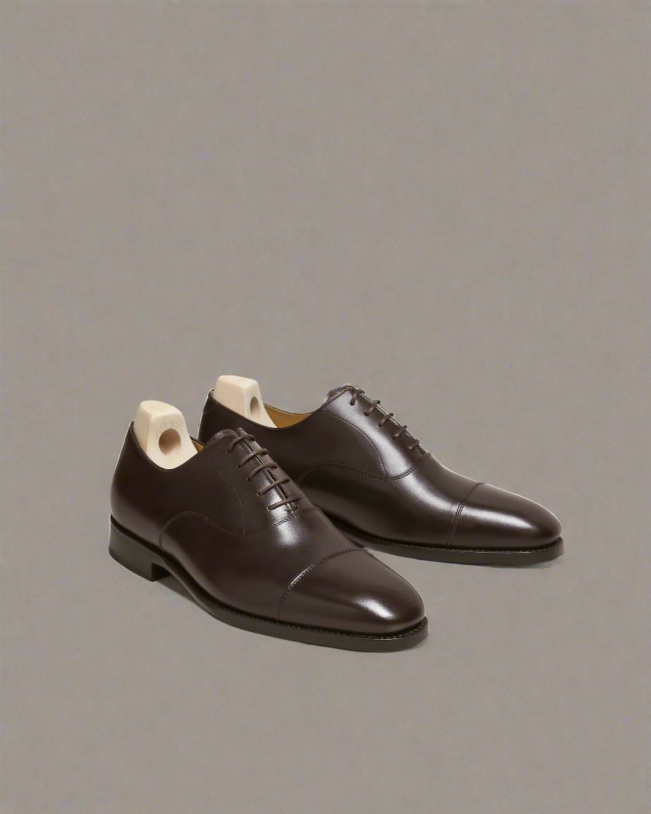 Vellano Appelviken Dark Brown Leather Oxfords