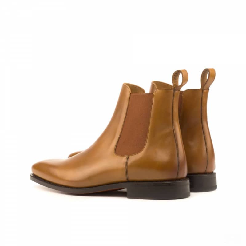Vellano Tan Luxury Leather Chelsea Boot