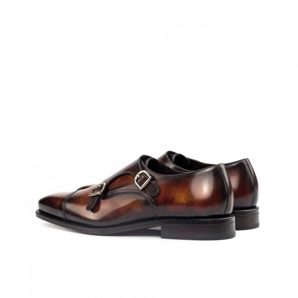Vellano Dark Cuir Earth Double Monk