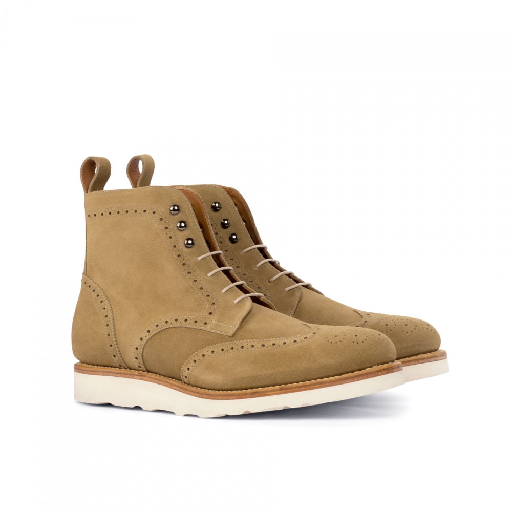 Vellano Light Suede EVA Brogue Boot
