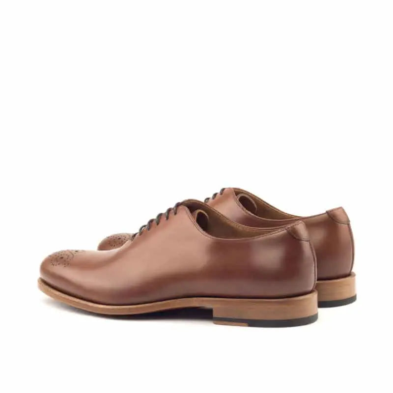 Vellano Kevin Tan Crust Leather Derby Shoe