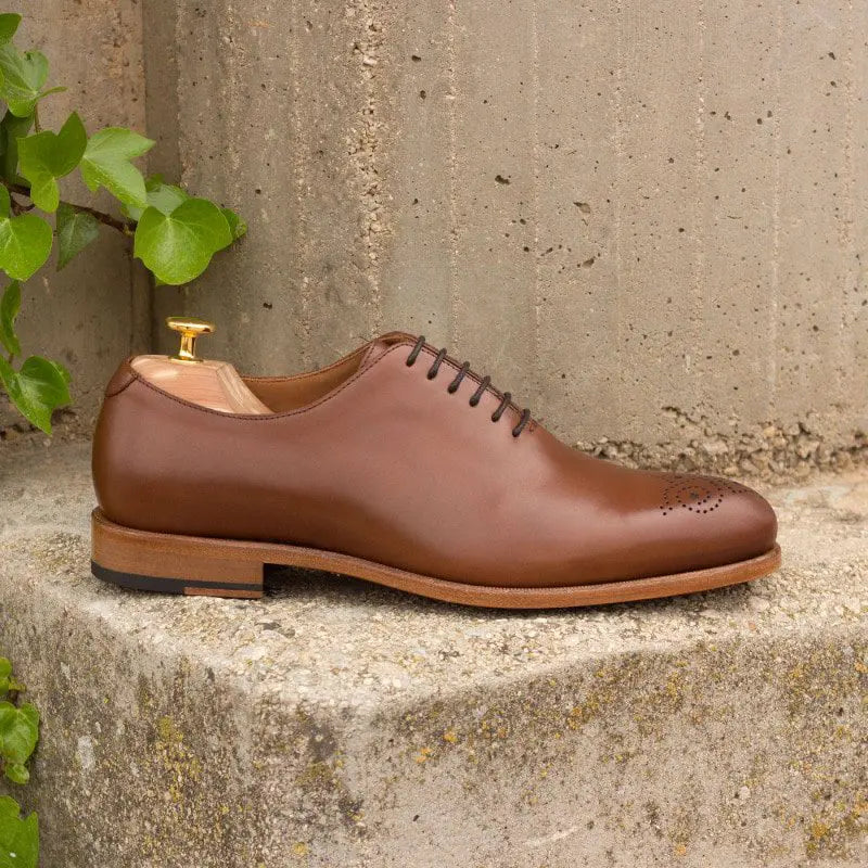 Vellano Kevin Tan Crust Leather Derby Shoe
