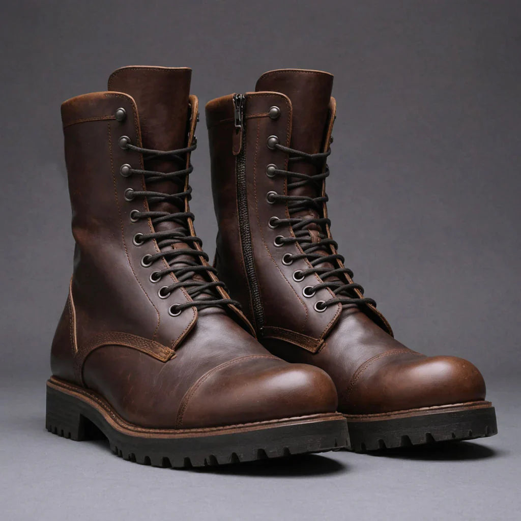 Vellano Oriella Dark Brown Derby Track Boots