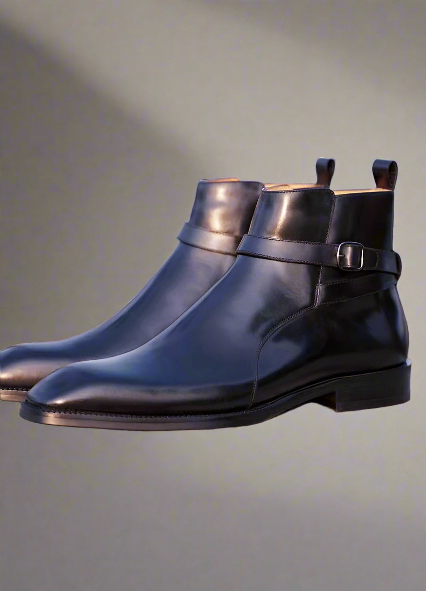Vellano Briarwalk Comfort Leather Chelsea Boots for Men with Supportive Sole