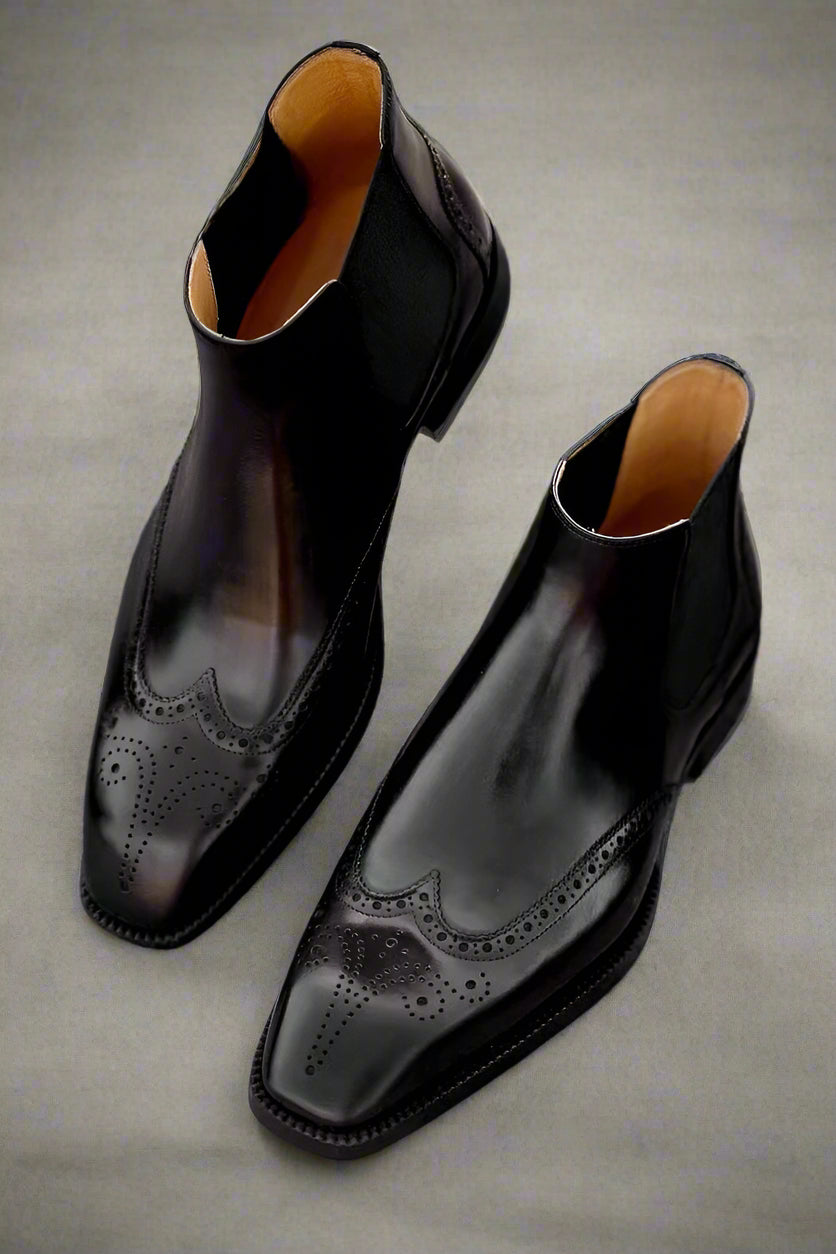 Vellano Ashmoor Core Handcrafted Leather Chelsea Boots for Everyday Wear