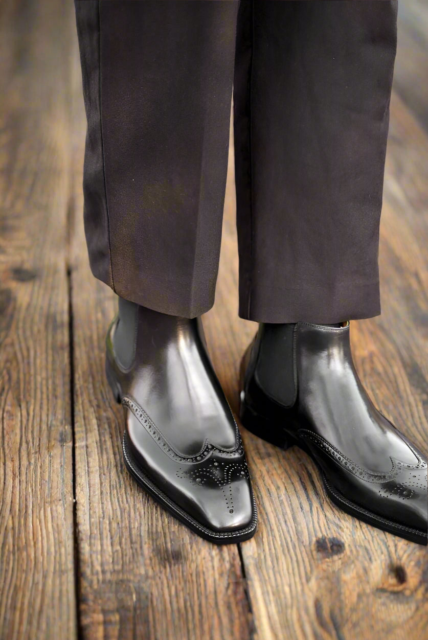 Vellano Ashmoor Core Handcrafted Leather Chelsea Boots for Everyday Wear