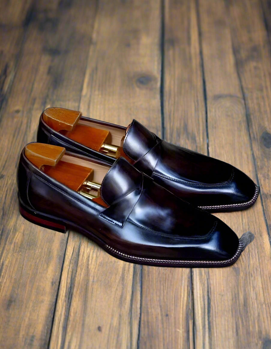 Vellano Langford Ease Penny Loafers for Men with Classic Slip On Style