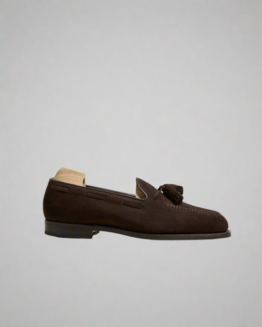 Vellano Molle II Brown Suede Tassel Loafer