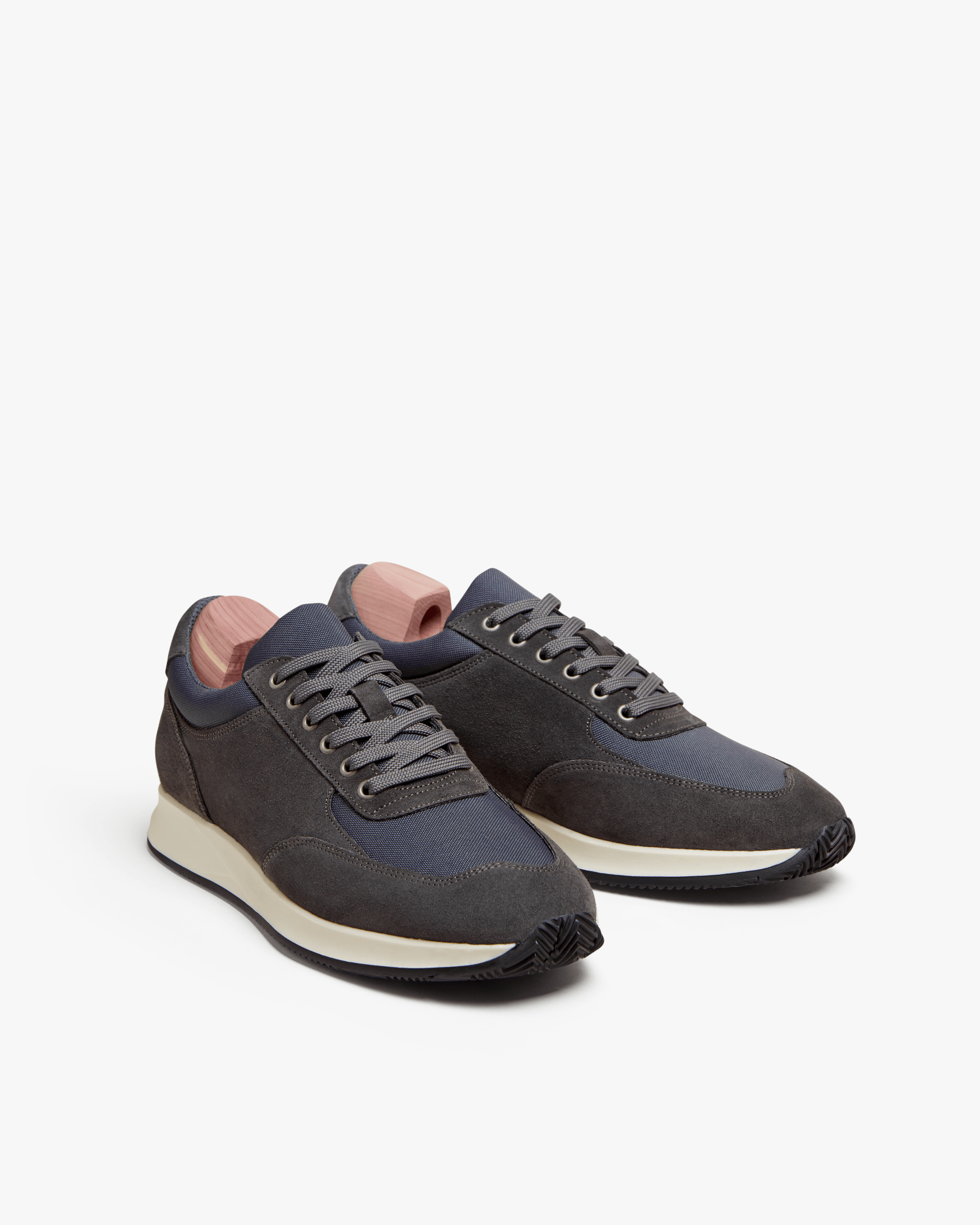 Vellano Stensund Dark Grey Suede Trainers