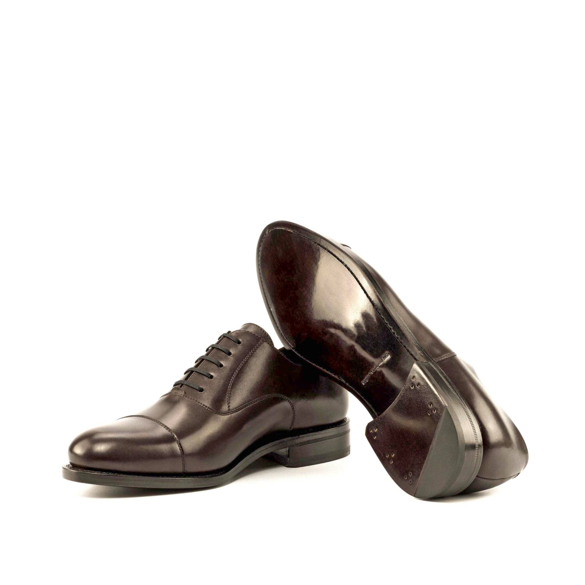 Vellano Exotic Brown Belmont Oxford Shoes