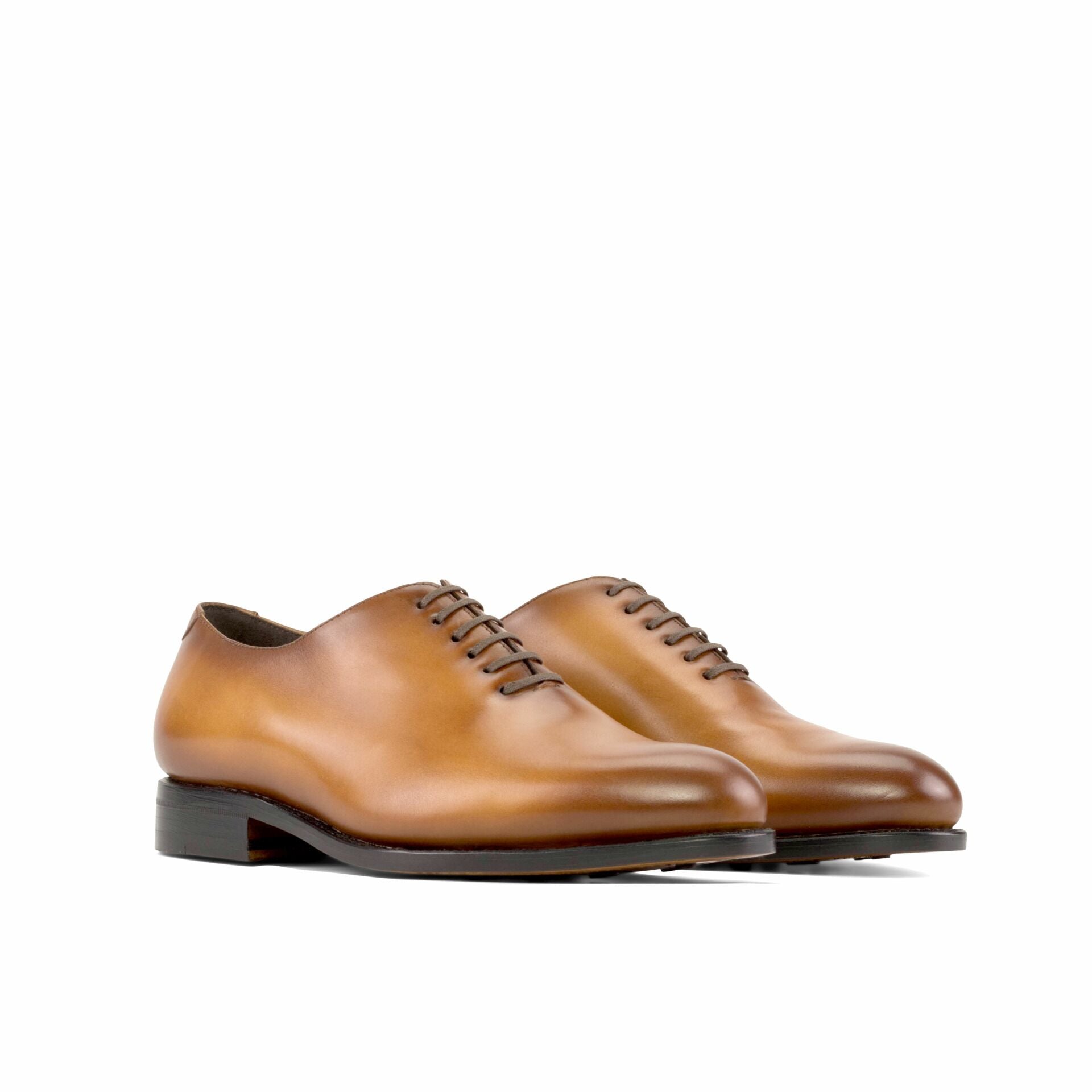 Vellano Tan Wholecut Leather Shoe