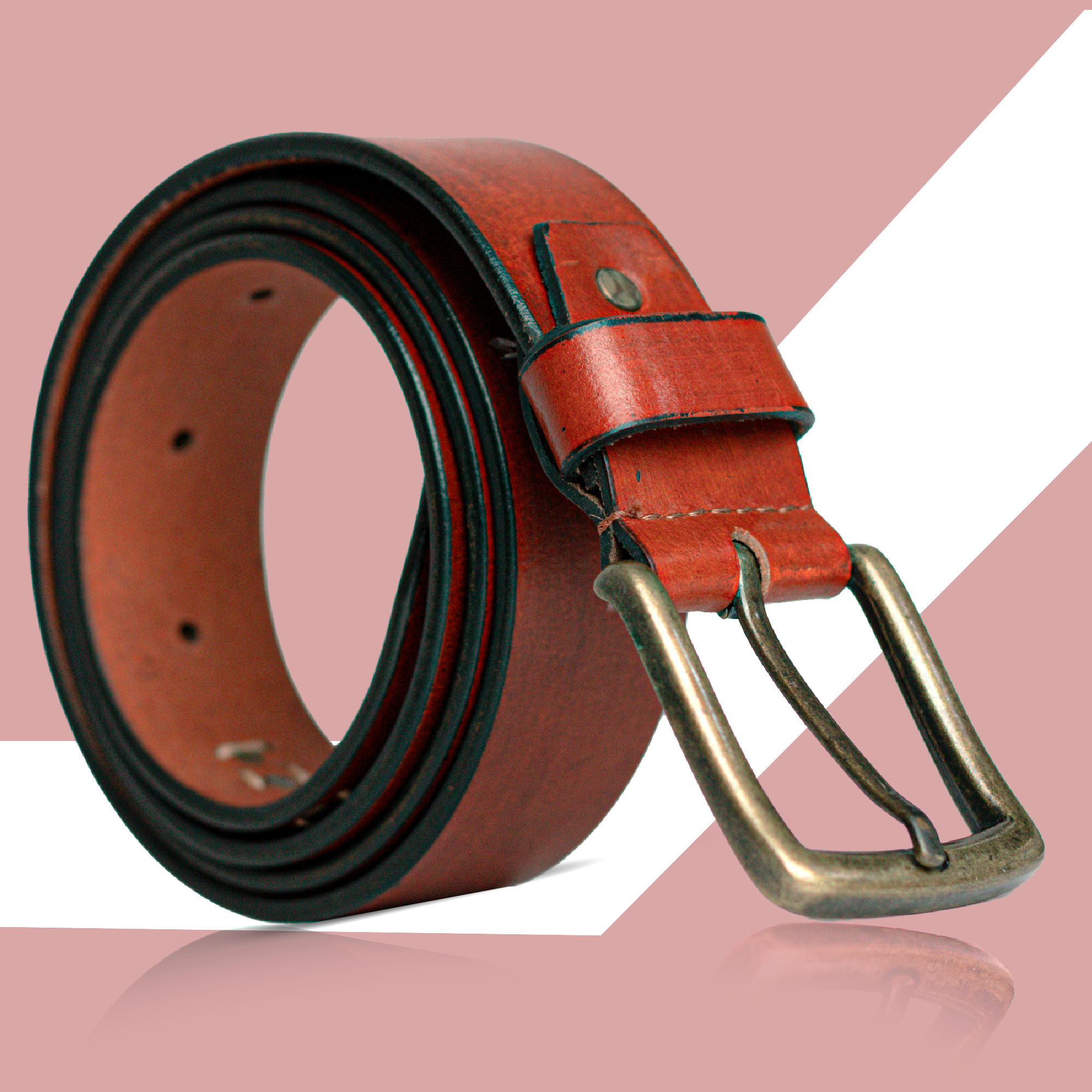 Vellano Evermoor Men’s Imported Leather Belt for Everyday Elegance