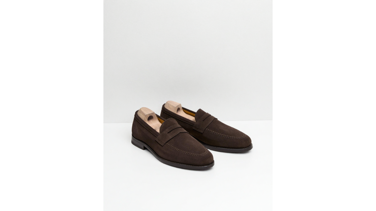 Vellano Lysekil Suede Loafer Shoes