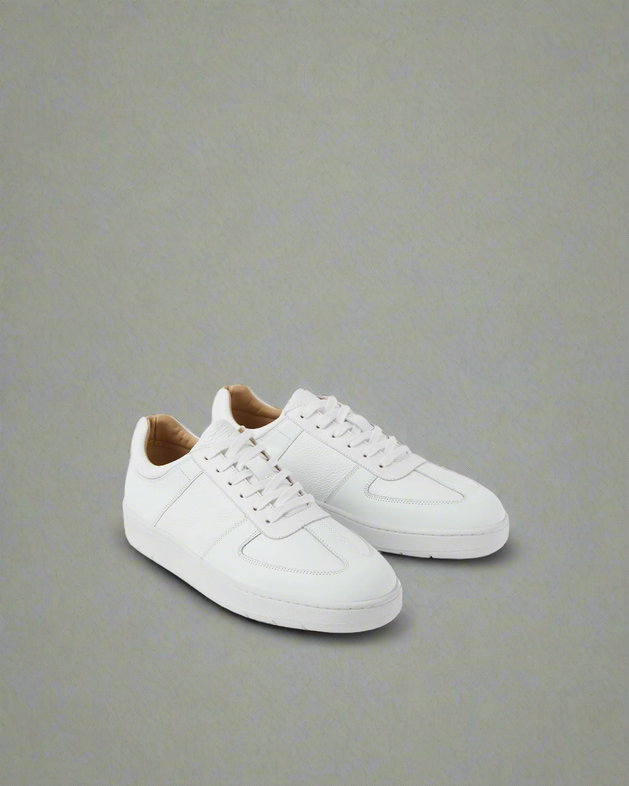 Vellano Bastad White Leather Collaboration Sneakers