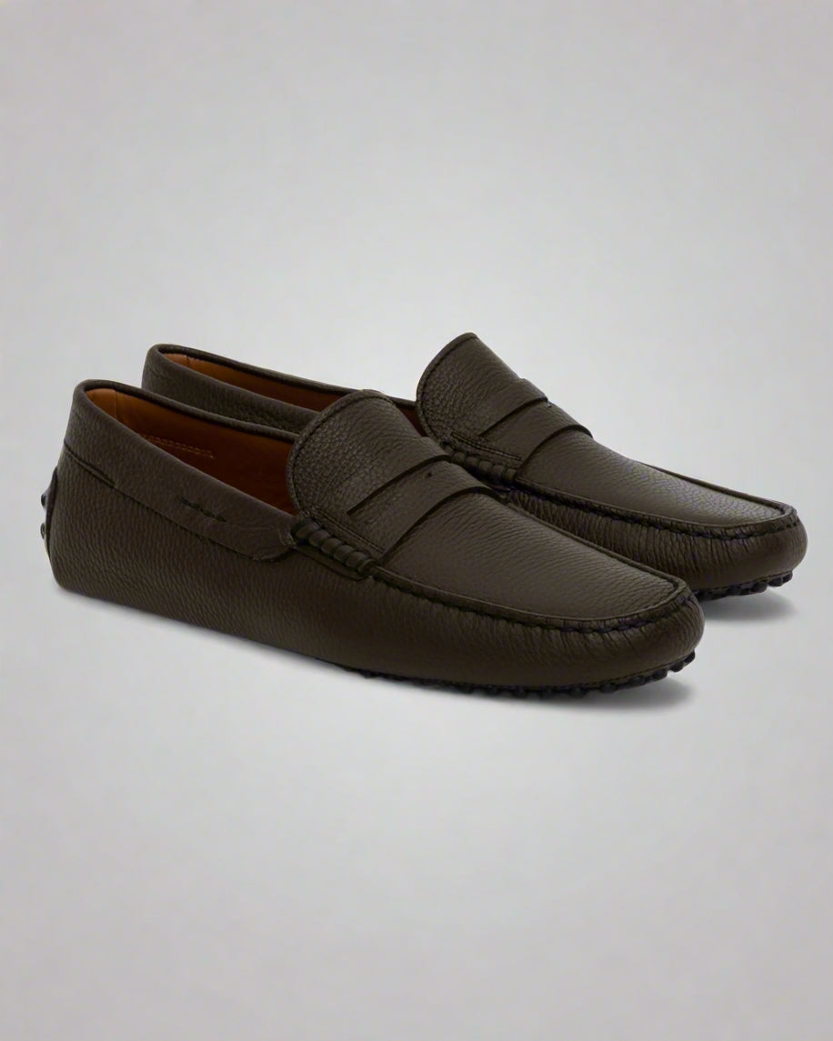 Vellano Eldwynd Dark Brown Penny Moccasins