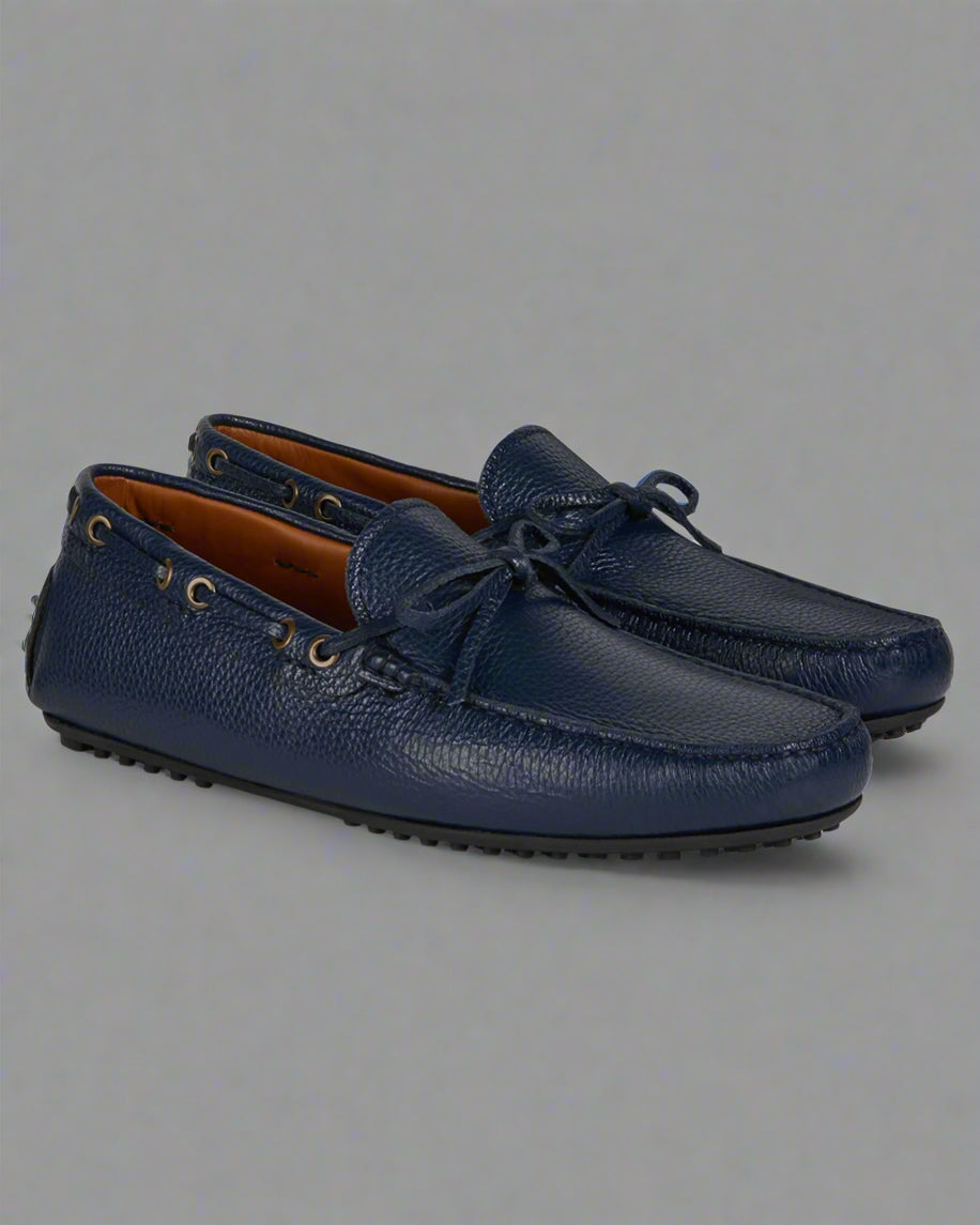 Vellano Eldwynd Blue Hammered Moccasins
