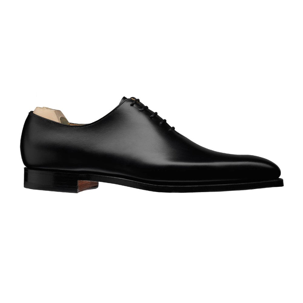 Vellano John Black Wholecut Derby Shoe