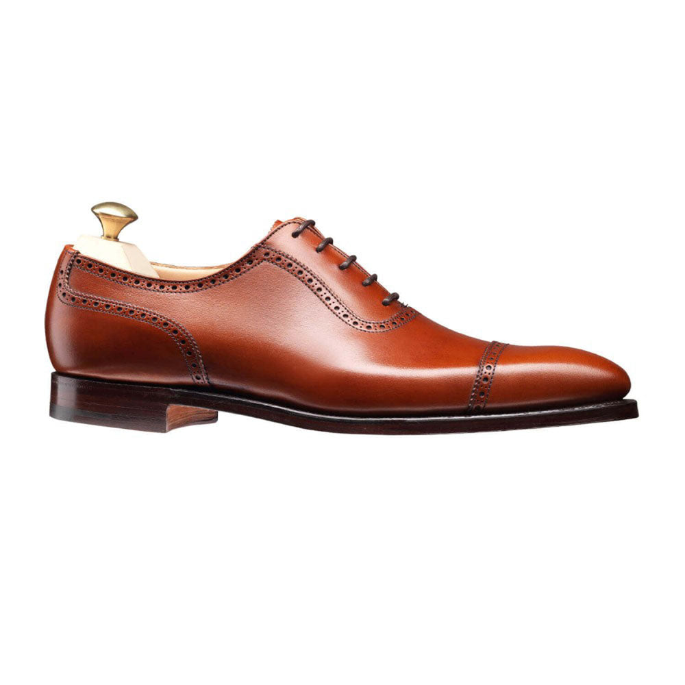 Vellano Chestnut Cap Toe Brogue Shoe
