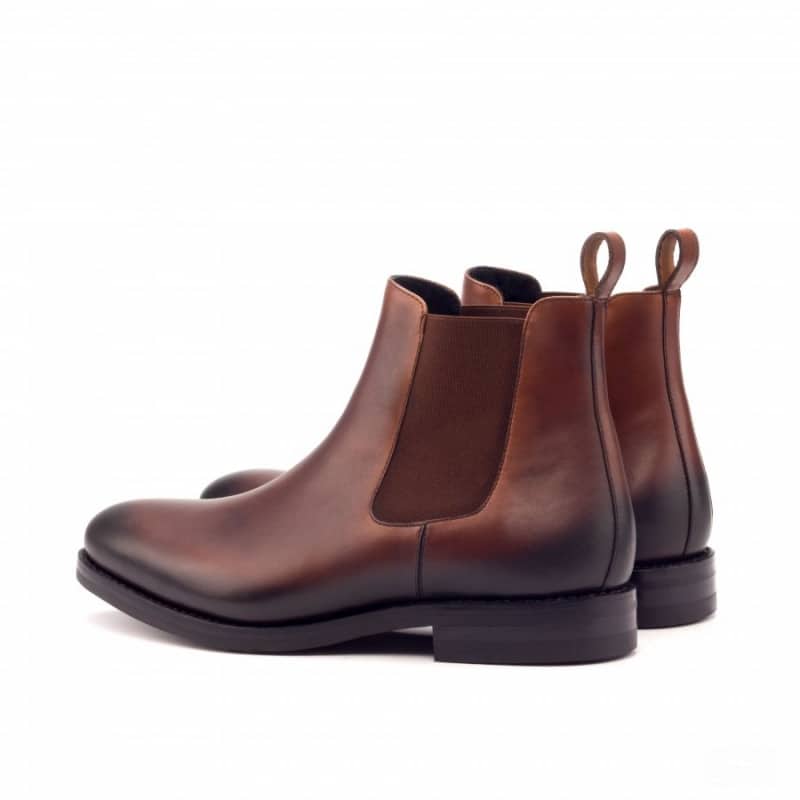 Vellano Premium Crust Leather Chelsea Boot