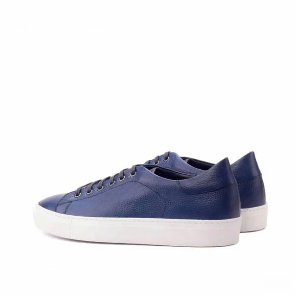 Vellano Carlos Navy Blue Milled Sneakers