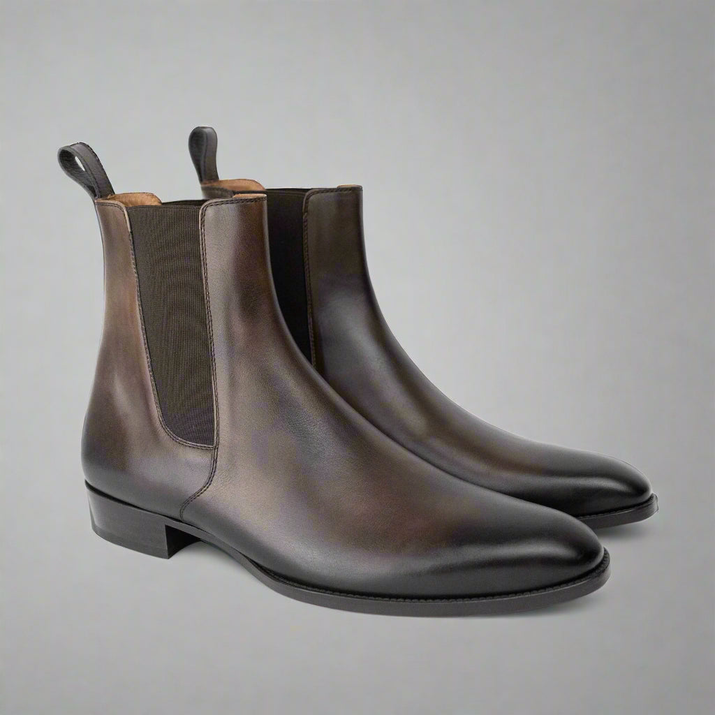 Vellano Chelsea Boots Burgundy