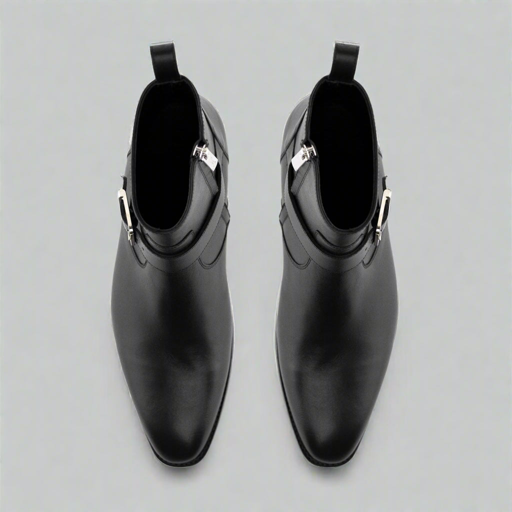 Vellano Strap Boots Black
