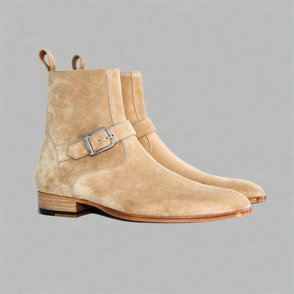 Vellano Strap Boots Brown