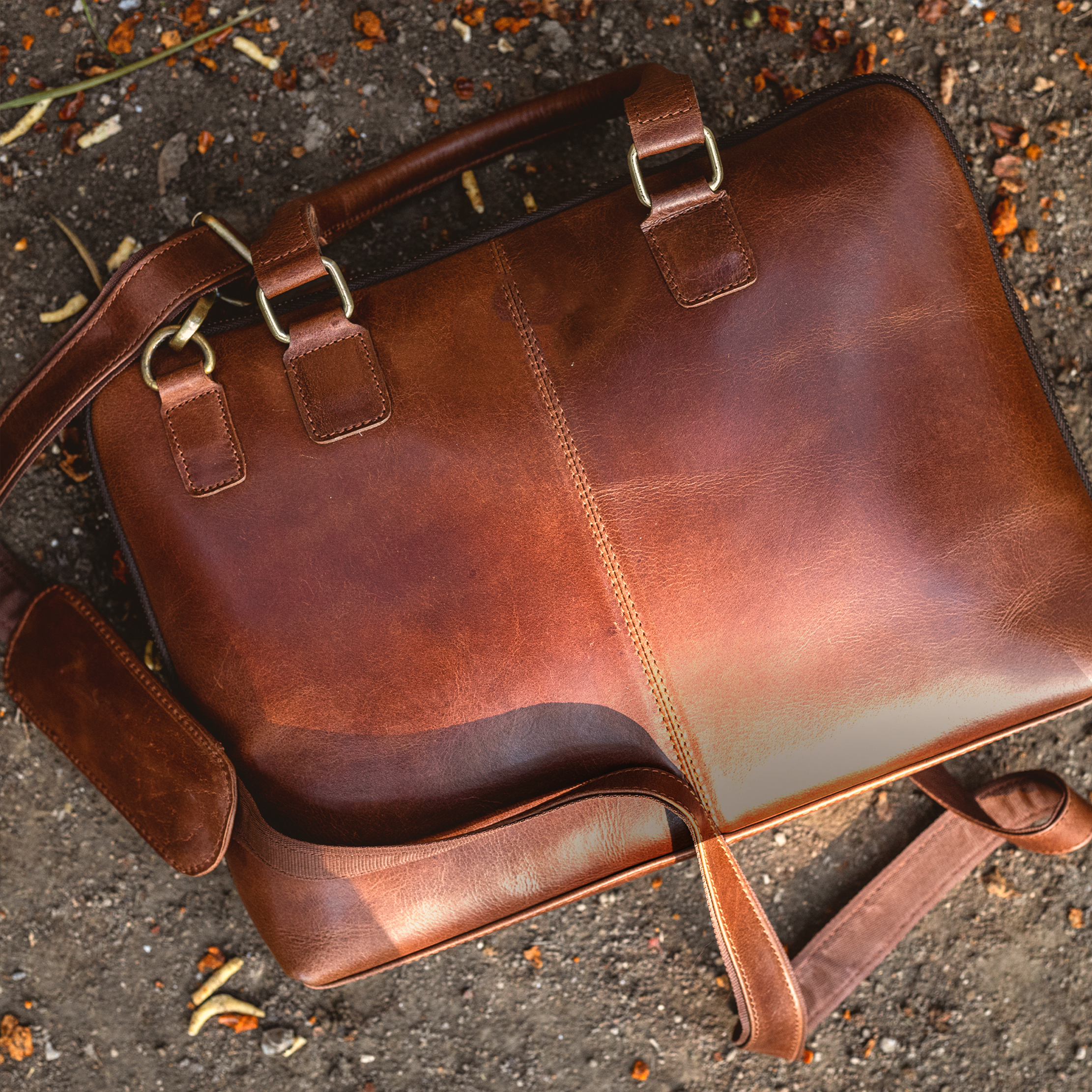 Vellano Stratford Carry Modern Imported Leather Office Bag for Men