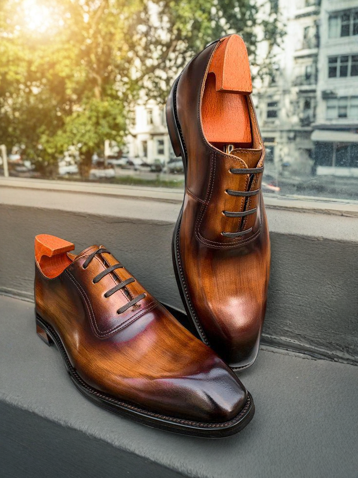 Vellano Elmridge Plain Oxford Lace Ups with Clean Formal Silhouette for Men