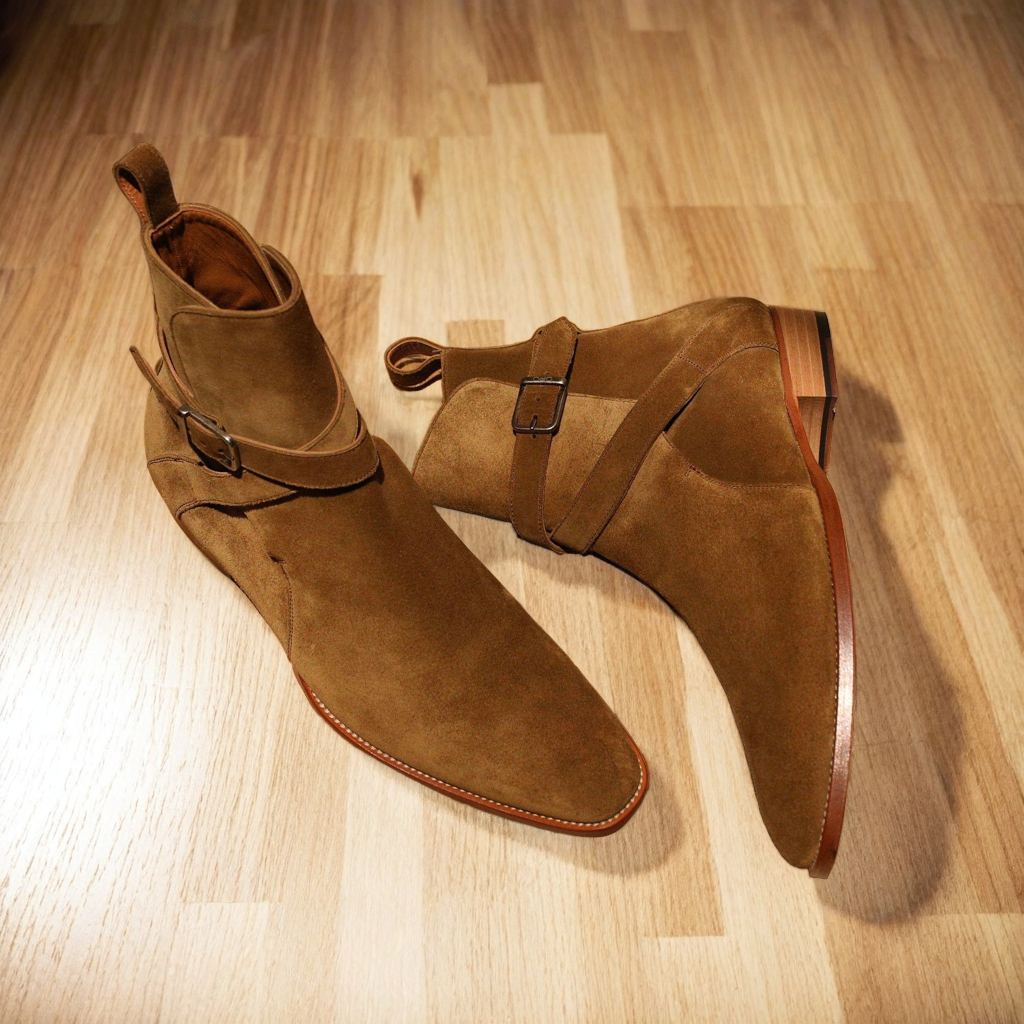 Vellano Alon Black Leather Jodhpur Boots