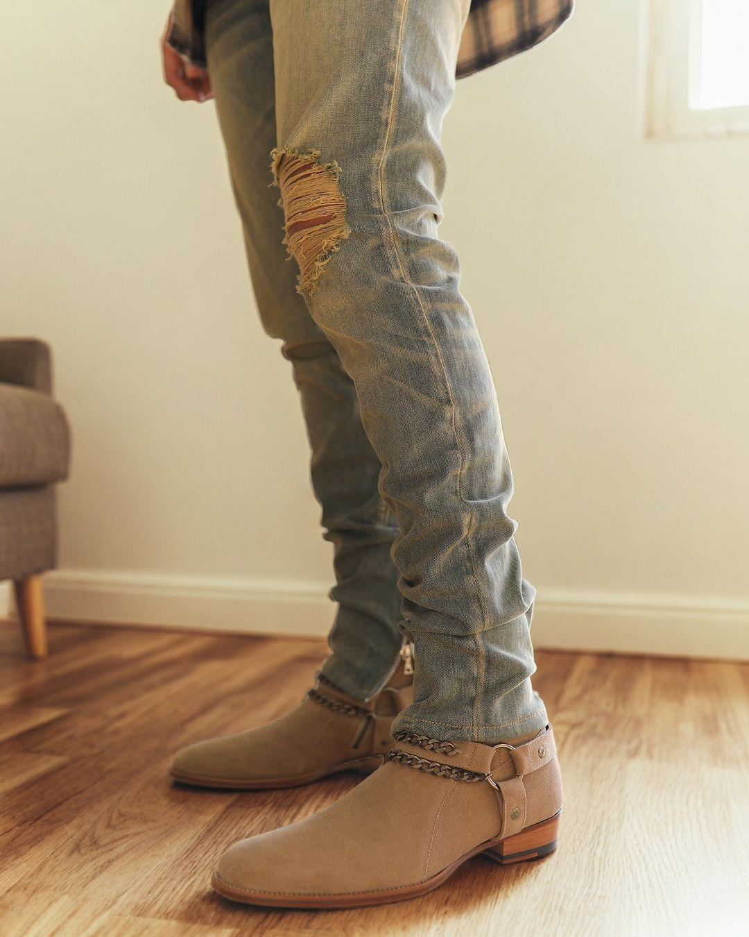 Vellano Brixton Chelsea Leather Boots