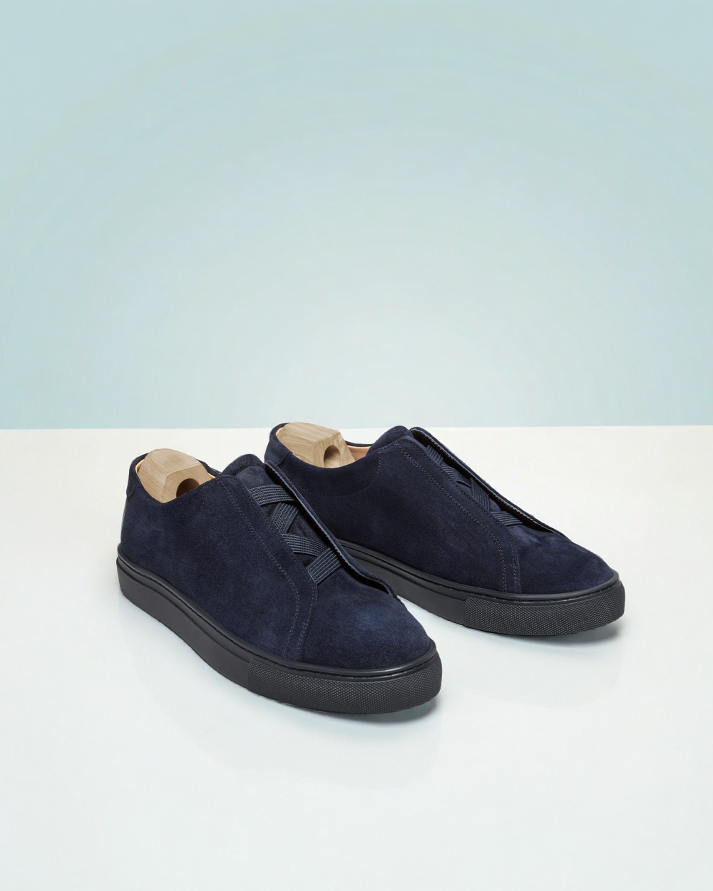 Vellano Alno Midnight Blue Suede Sneakers